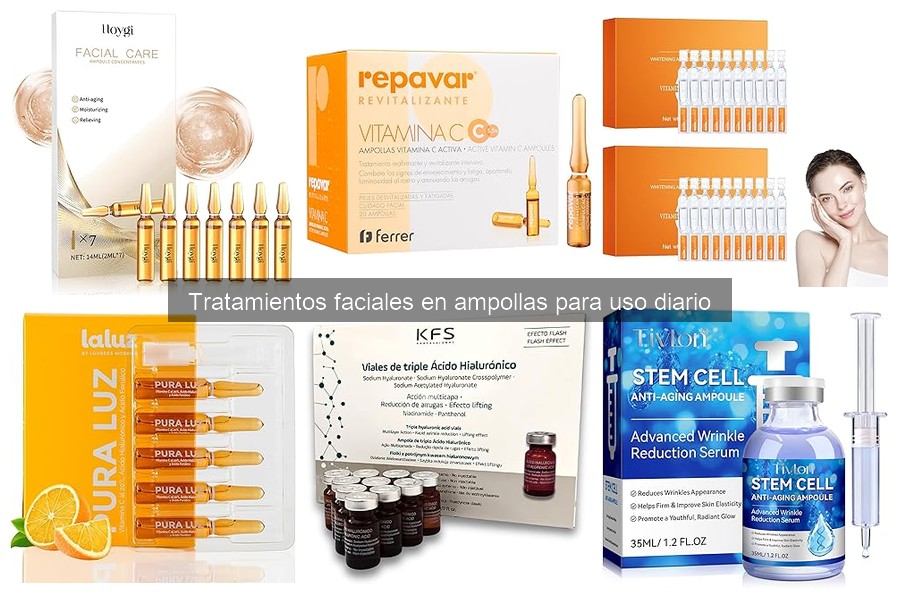 Dónde comprar ampollas faciales de calidad en 2023