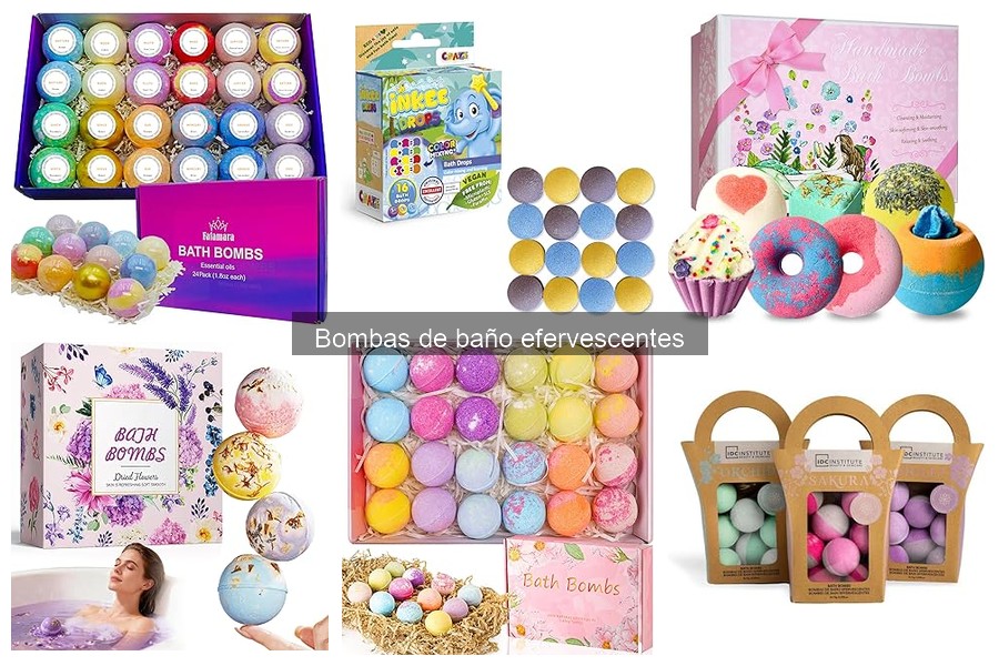 Dónde comprar bombas de baño efervescentes: ¡Opciones y mejores lugares!