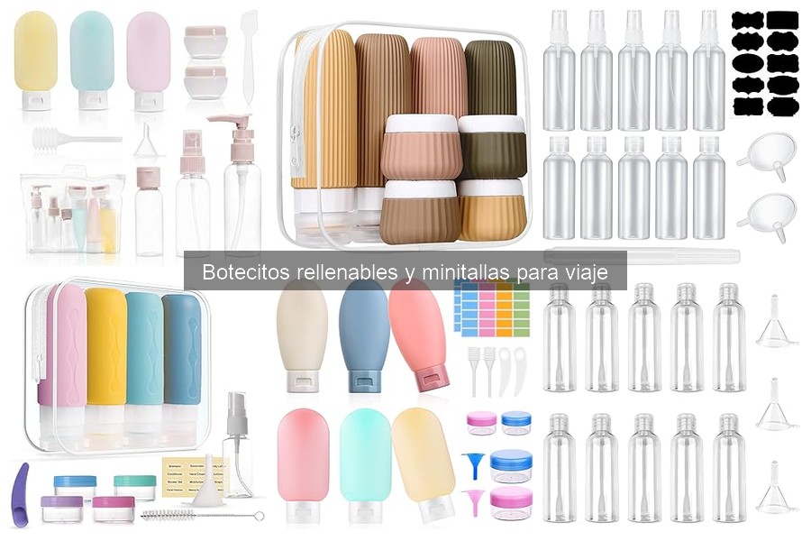 Donde comprar botecitos rellenables a buen precio