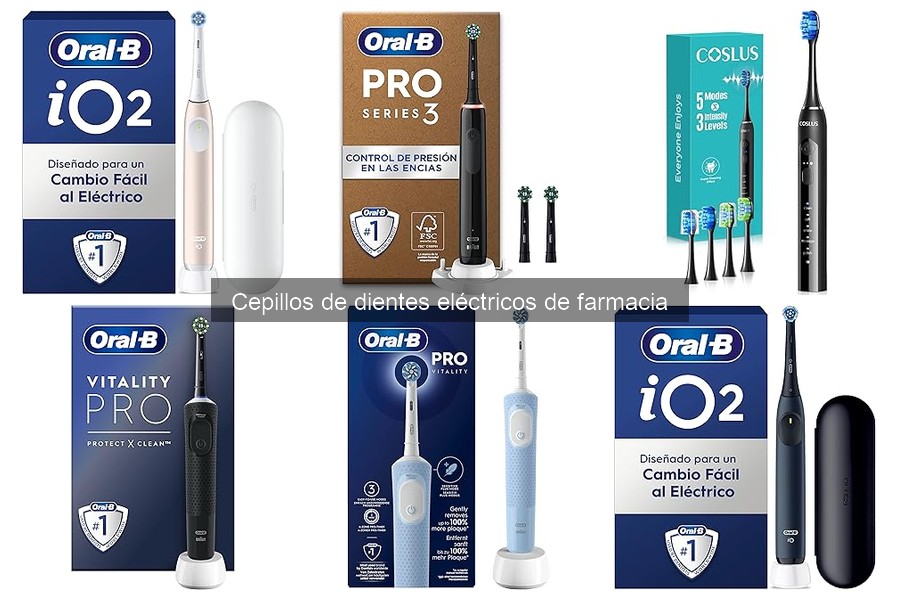 Dónde comprar cepillos de dientes eléctricos en farmacia