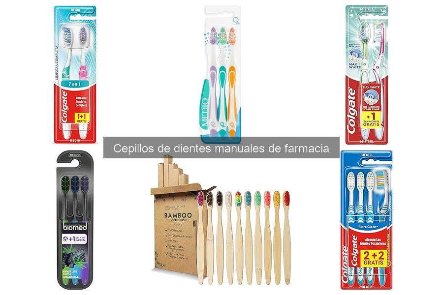 Dónde comprar cepillos de dientes manuales de farmacia