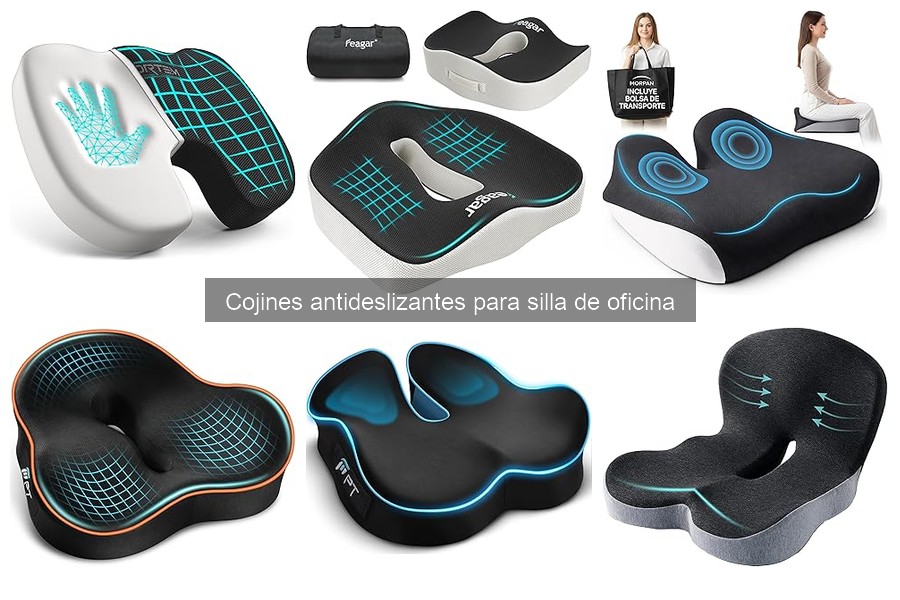 Dónde comprar cojines antideslizantes para sillas de oficina