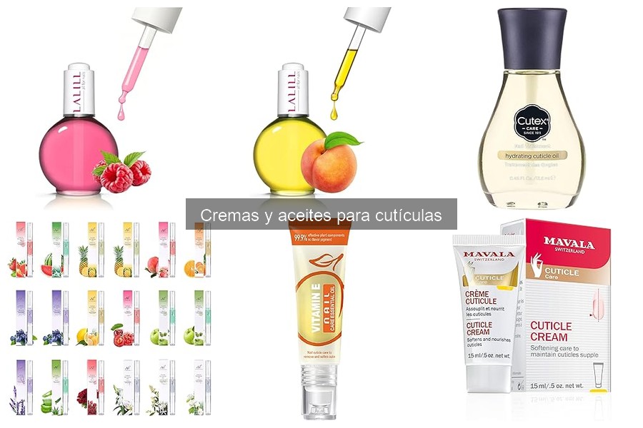 Dónde comprar cremas y aceites para cutículas fácilmente