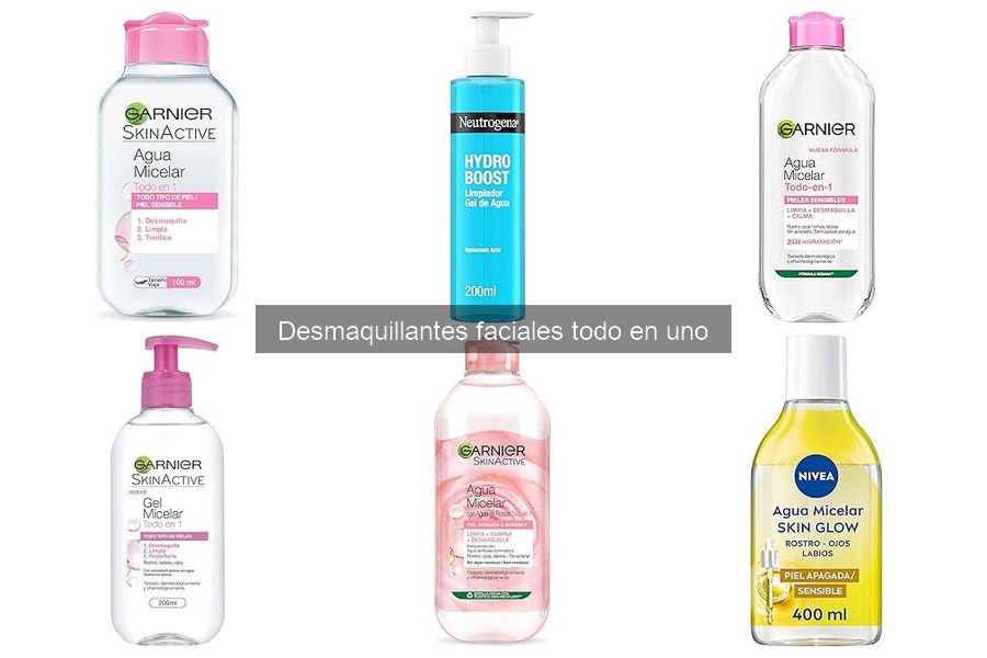 Dónde comprar desmaquillantes faciales todo en uno a buen precio
