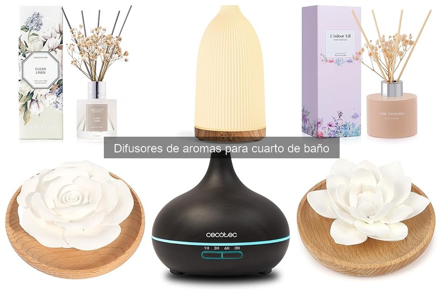 Dónde comprar difusores de aromas para baño: Guía práctica
