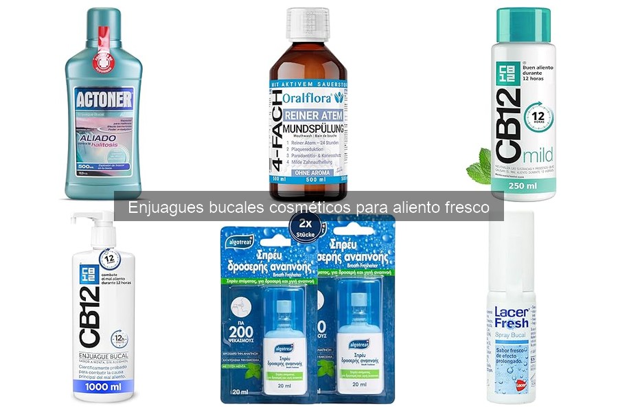 Dónde comprar enjuagues bucales cosméticos a buen precio