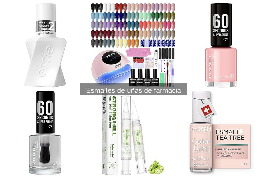 Dónde comprar esmaltes de uñas de farmacia: mejores opciones