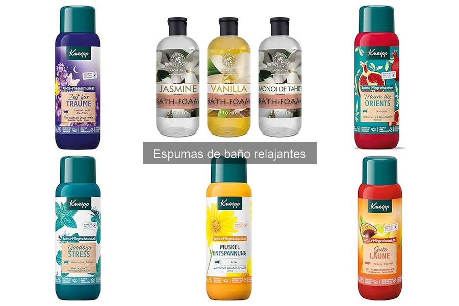 Dónde comprar espumas de baño relajantes: mejores opciones