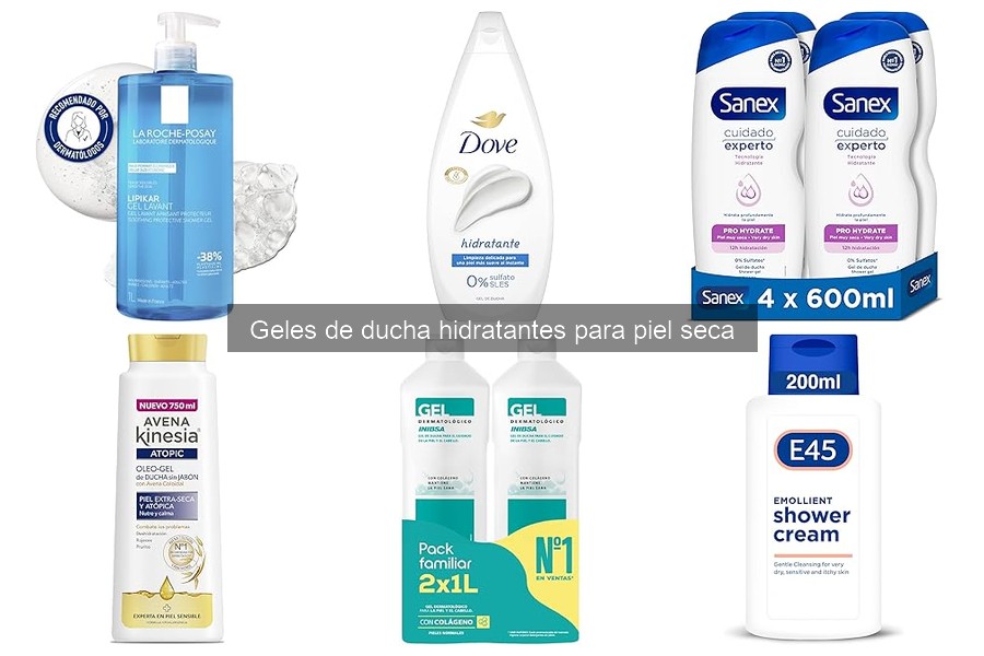 Dónde Comprar Geles de Ducha Hidratantes para Piel Seca