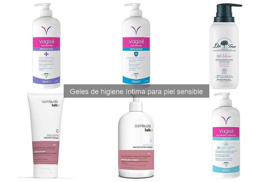 Dónde comprar geles de higiene íntima para piel sensible a buen precio