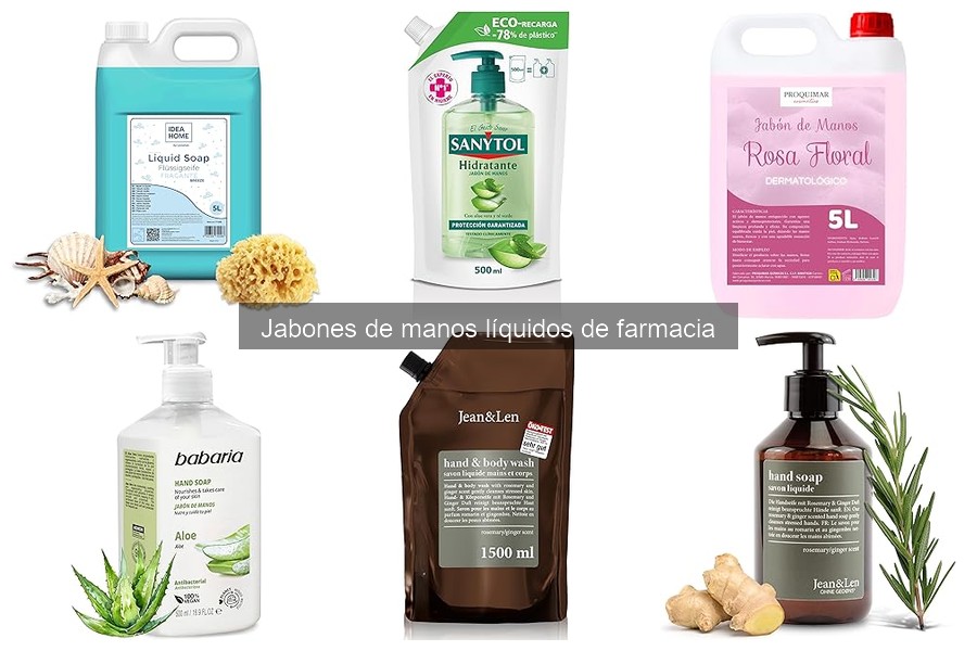 Dónde comprar jabones líquidos de manos a buen precio