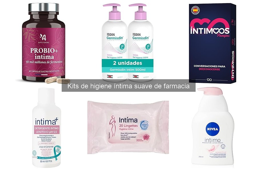 Dónde comprar kits de higiene íntima suave de farmacia