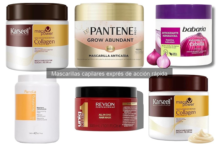 ¿Dónde comprar mascarillas capilares exprés en oferta?