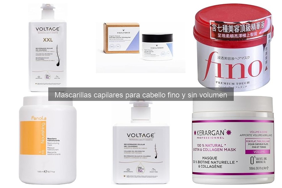Dónde comprar mascarillas capilares para cabello fino