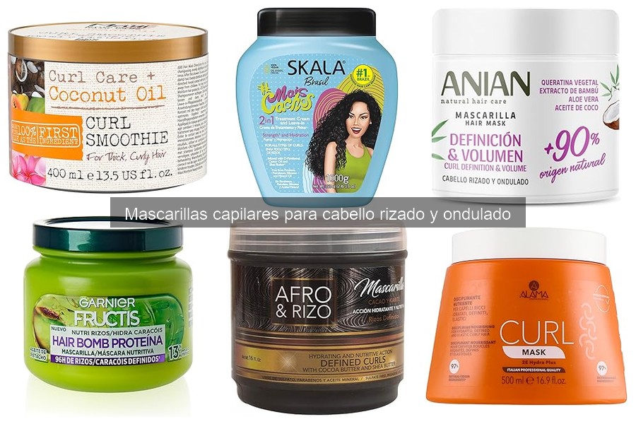Dónde comprar mascarillas capilares para cabello rizado