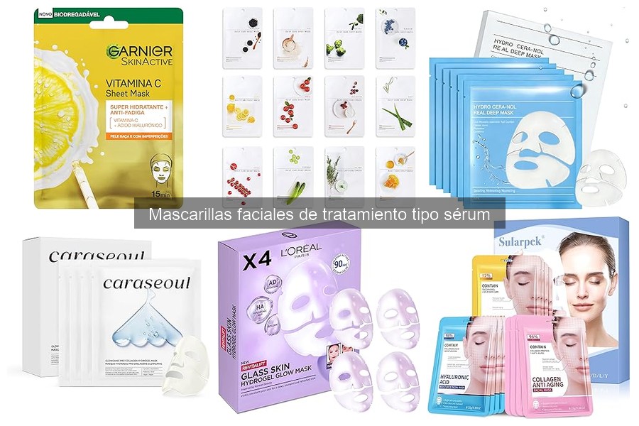 Dónde comprar mascarillas faciales de tratamiento tipo sérum