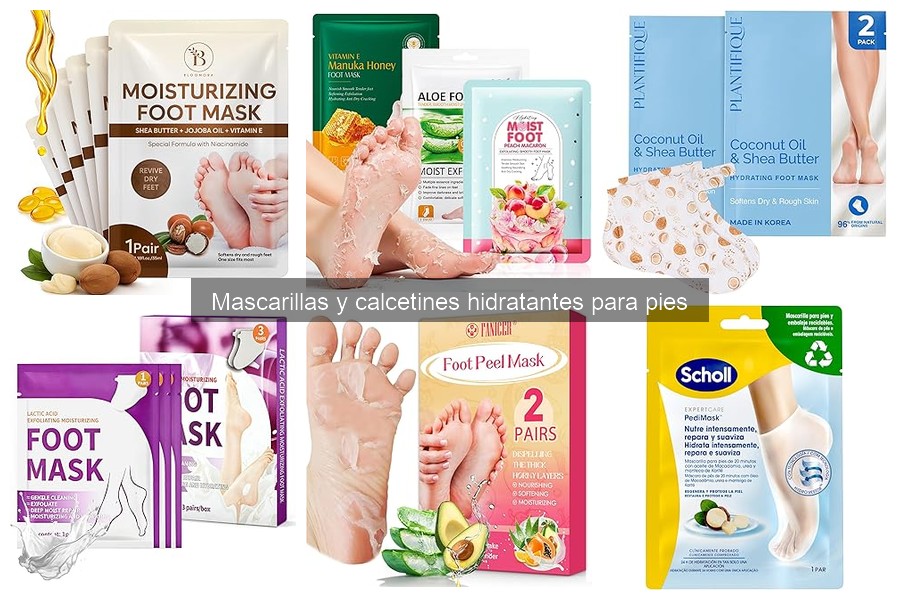 Dónde comprar mascarillas y calcetines hidratantes para pies