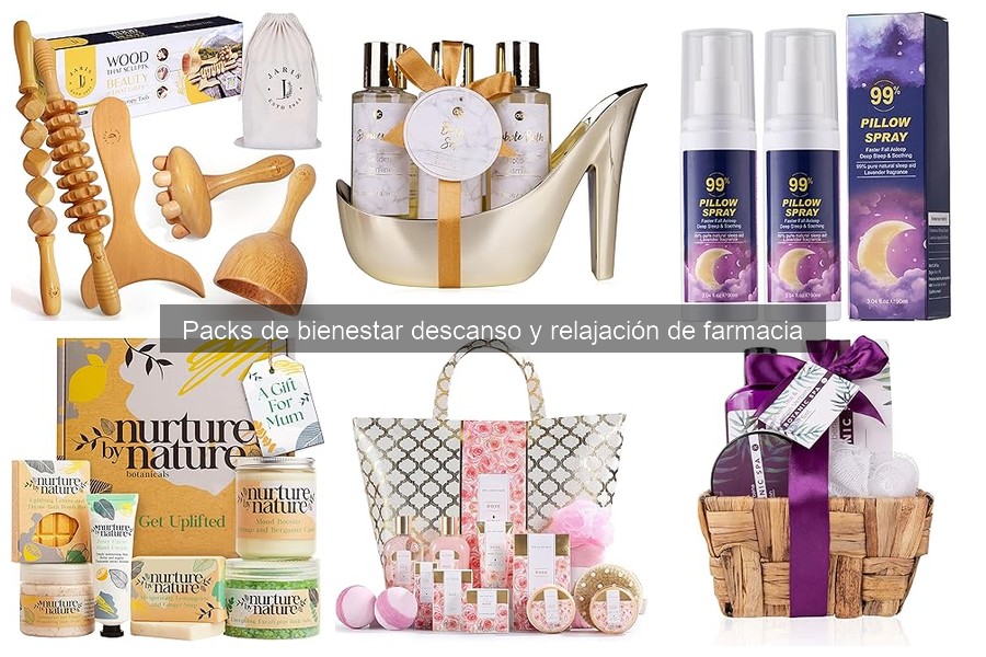 Dónde comprar packs de bienestar para descanso y relajación