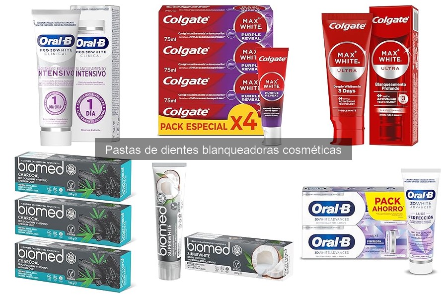 Dónde comprar pastas de dientes blanqueadoras a buen precio