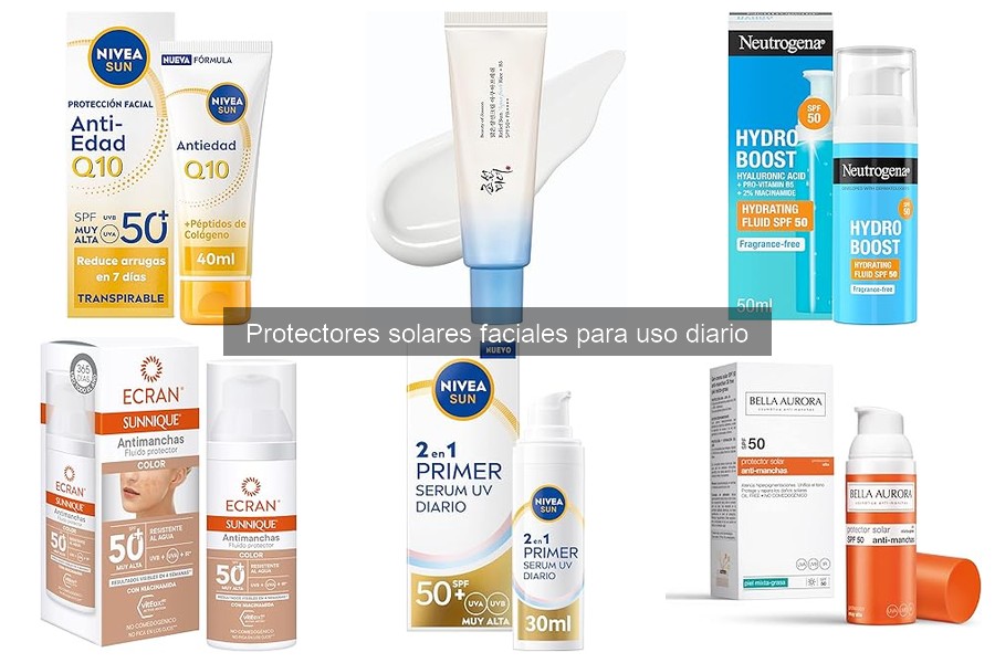 Dónde comprar protectores solares faciales a buen precio