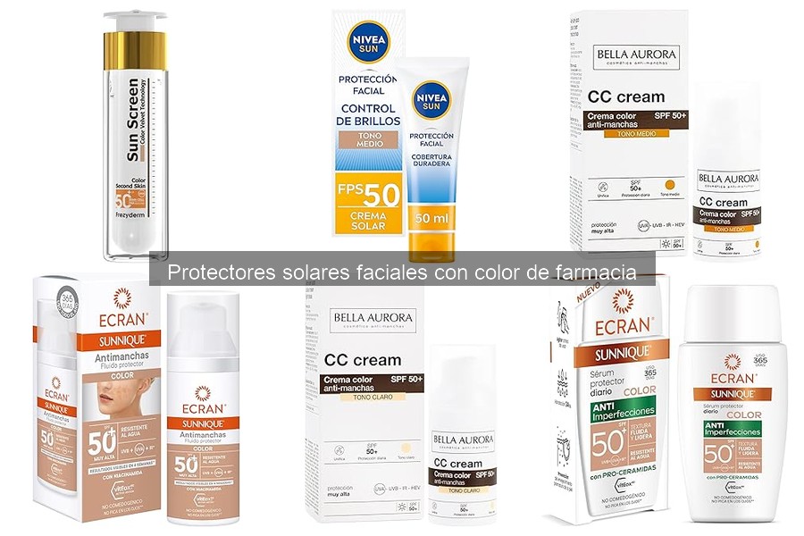 Dónde Comprar Protectores Solares Faciales con Color