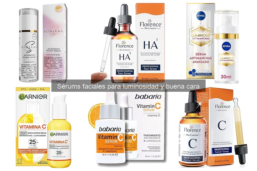 Dónde comprar sérums faciales a buen precio y promociones
