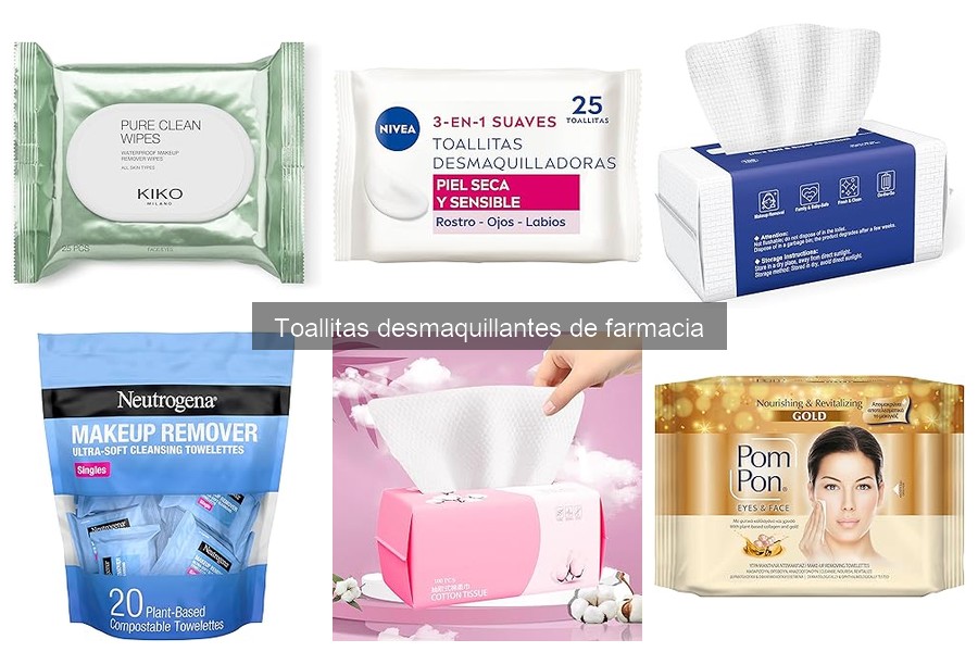 Dónde comprar toallitas desmaquillantes de farmacia