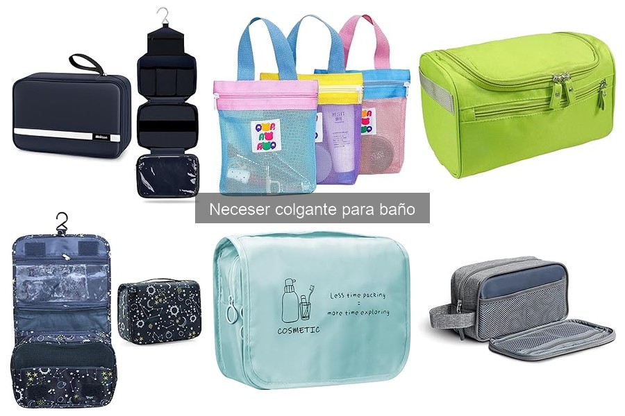 Dónde comprar un neceser colgante para baño a buen precio