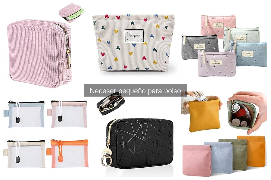 Dónde comprar un neceser pequeño para bolso: opciones y precios
