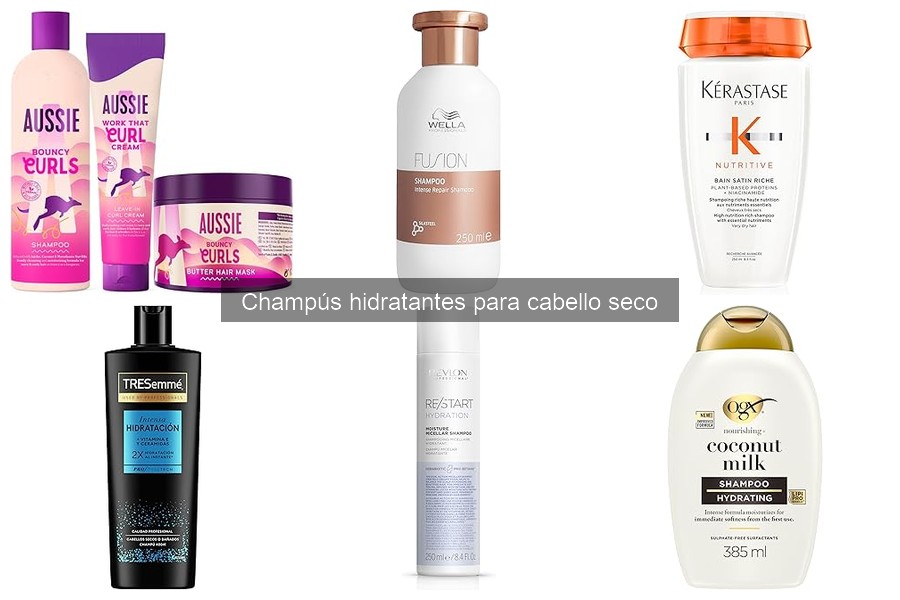 Efectividad de los champús hidratantes en cabello teñido