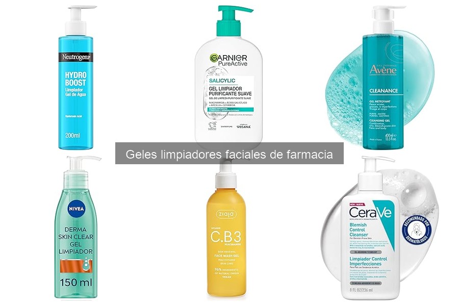 Efectividad de los geles limpiadores para el acné