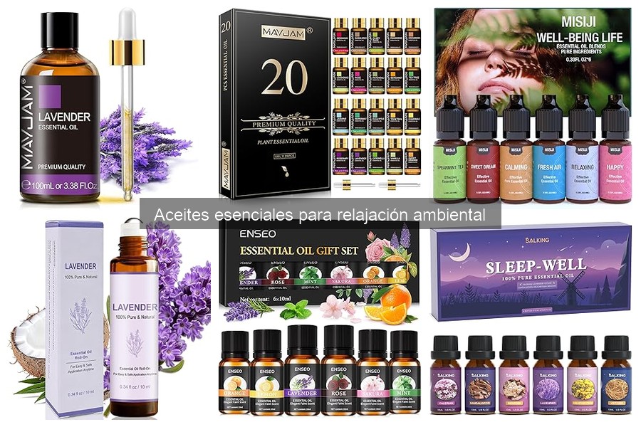 Efectos psicológicos de los aceites esenciales en la relajación