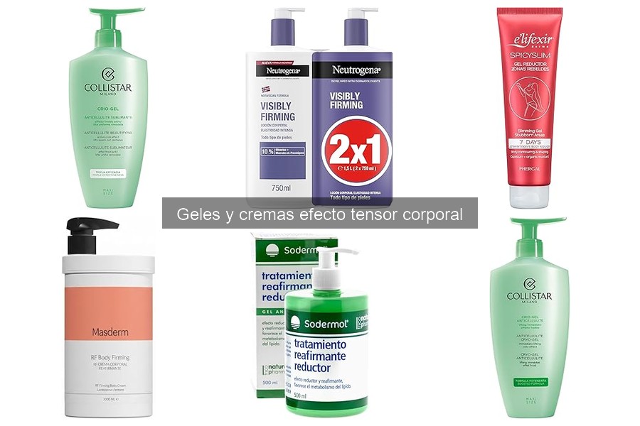 Efectos Secundarios de Geles y Cremas Efecto Tensor