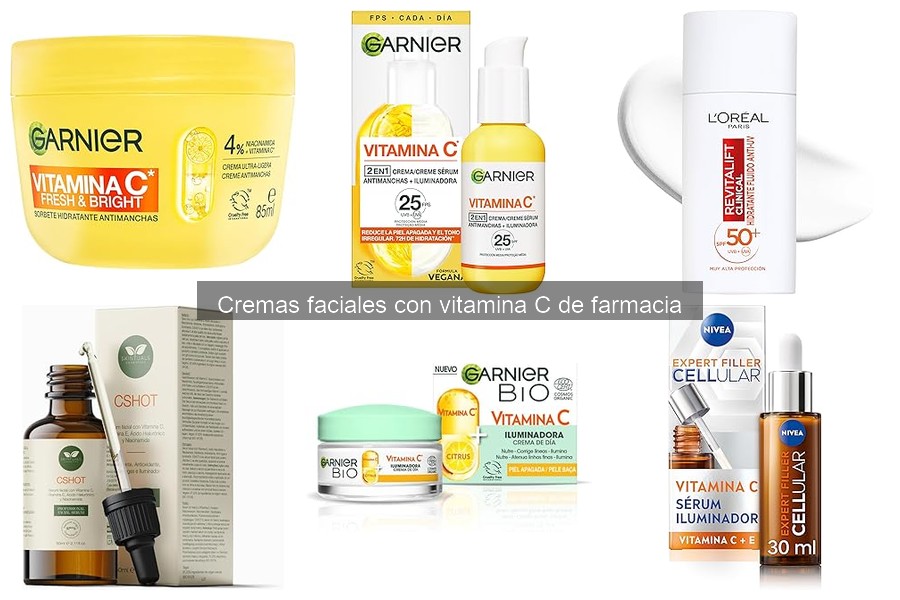 Efectos secundarios de las cremas faciales con vitamina C