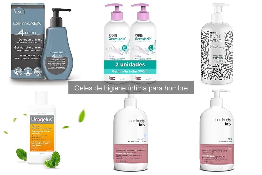 Efectos secundarios de los geles de higiene íntima para hombres