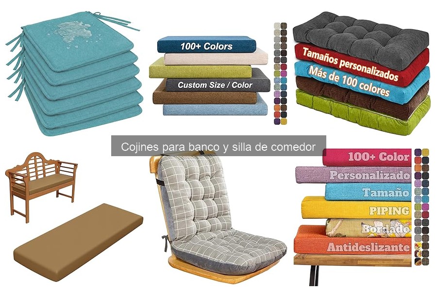 Errores comunes al comprar cojines para sillas y bancos