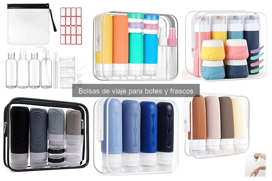 Errores comunes al elegir bolsas de viaje para botes y frascos