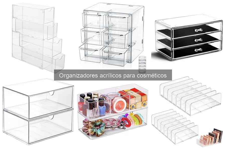 Errores comunes al elegir organizadores acrílicos de cosméticos