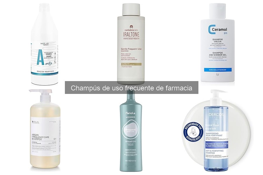 ** Errores comunes al elegir un champú de uso frecuente