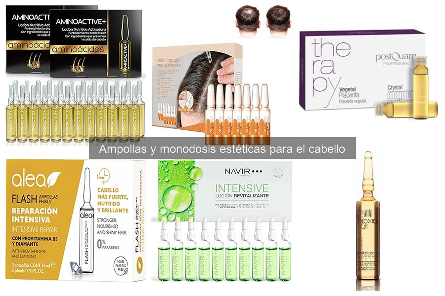 Errores comunes al usar ampollas para el cabello