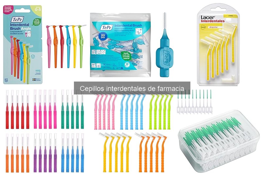 Errores comunes al usar cepillos interdentales de farmacia