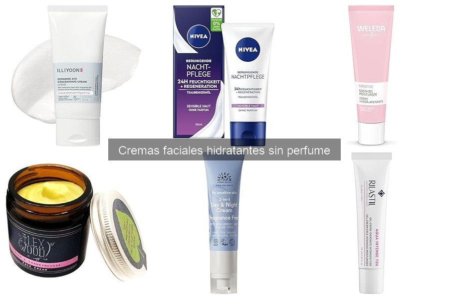 ** Errores comunes al usar cremas hidratantes sin perfume