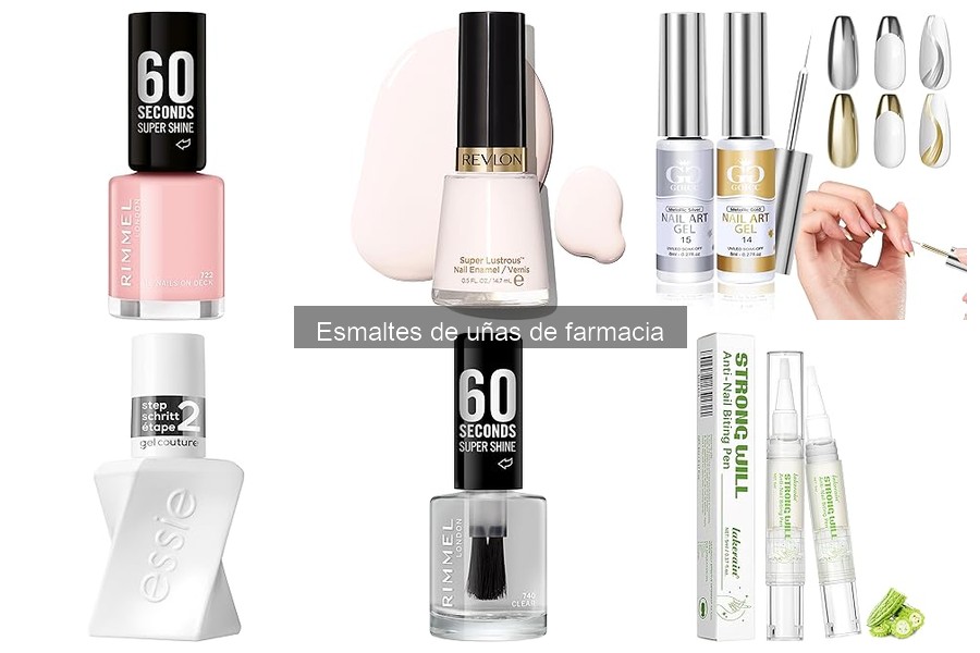Errores comunes al usar esmaltes de uñas de farmacia