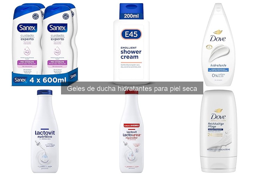 Errores comunes al usar geles de ducha hidratantes