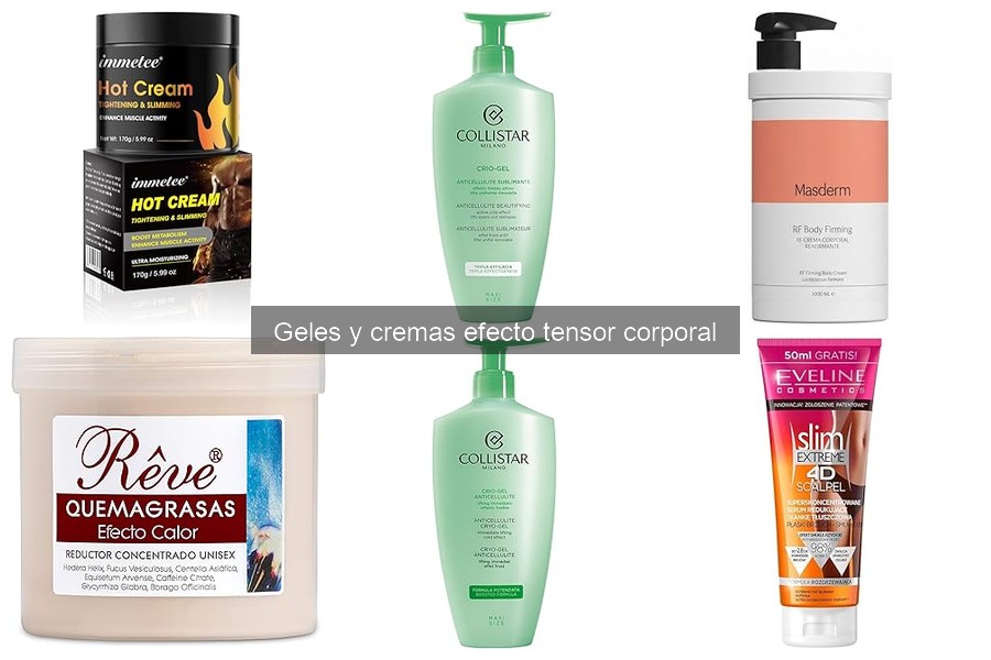 Errores comunes al usar geles y cremas efecto tensor