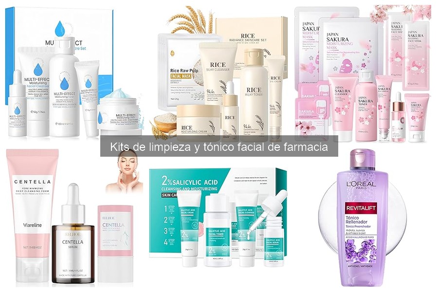 Errores comunes al usar kits de limpieza y tónico facial