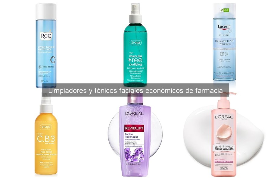 Errores comunes al usar limpiadores y tónicos faciales económicos