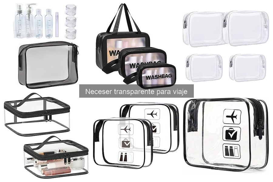 Errores comunes al usar neceser transparente para viaje