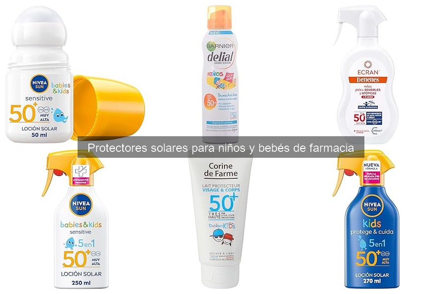 Errores comunes al usar protector solar en bebés y niños