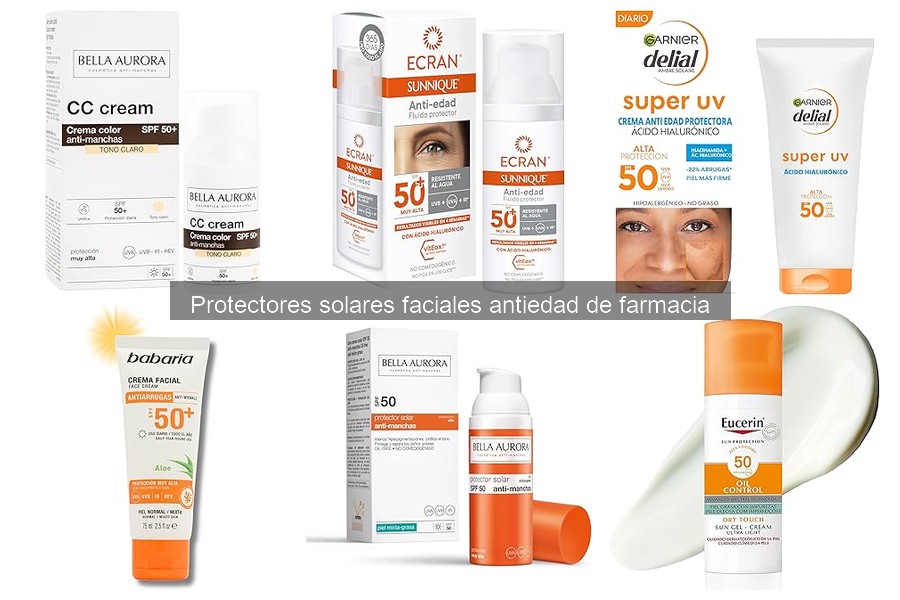 Errores comunes al usar protectores solares antiedad